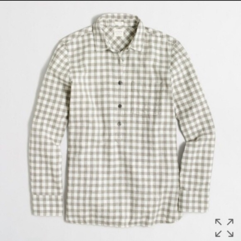 J.Crew Factory Homespun Popover in Boy Fit